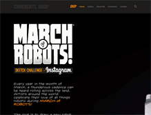 Tablet Screenshot of marchofrobots.com